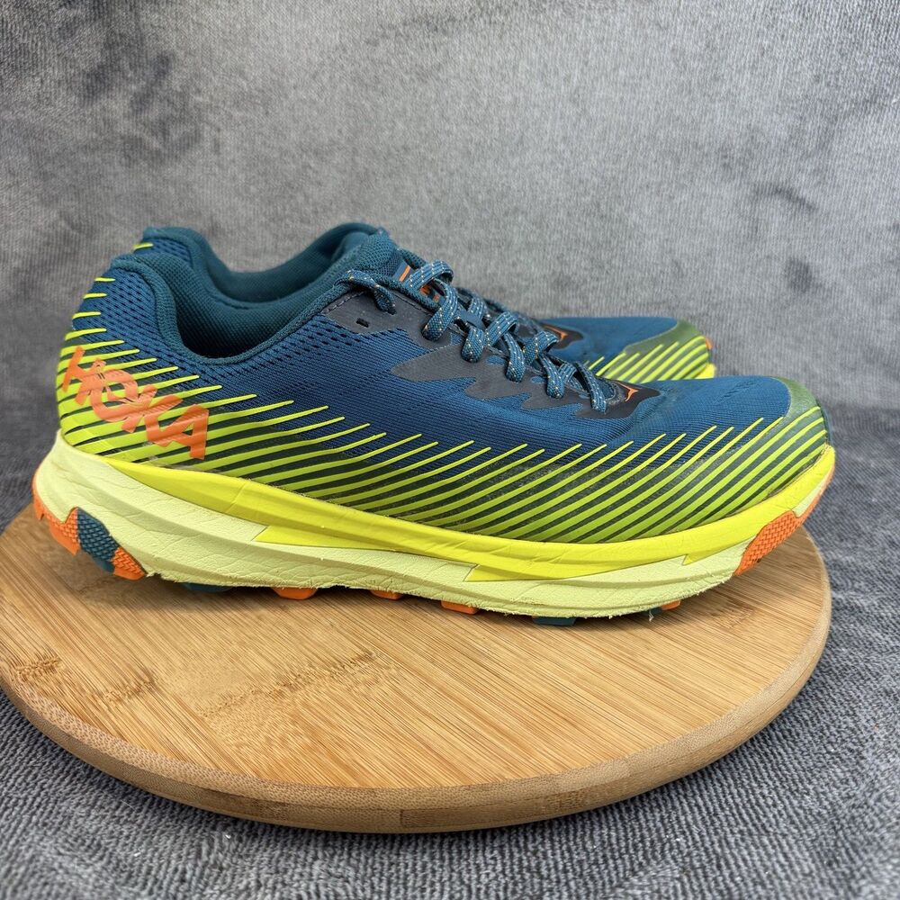 Hoka One One Torrent 2 Shoes Mens Size 11 Blue Running Sneakers 1110496 BCEP